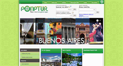 Desktop Screenshot of pomptur.com.br