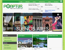 Tablet Screenshot of pomptur.com.br